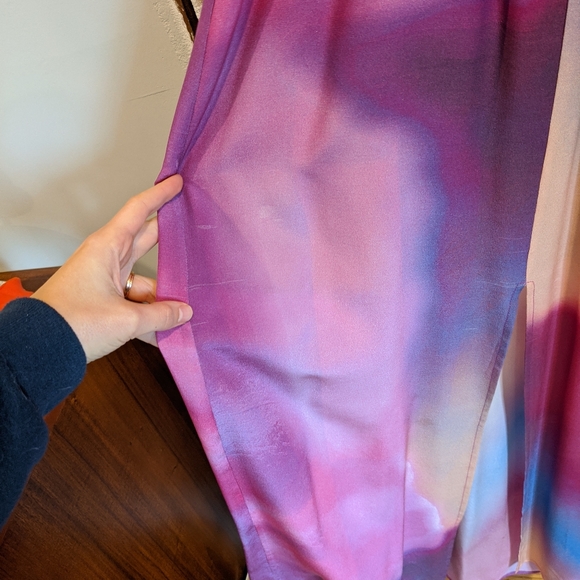 Rory Beca multicolor tie dye silk maxi dress - Picture 4 of 5